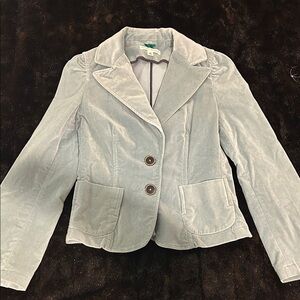 Banana Republic Gray Green Tailored Blazer Size 8